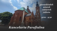 Kancelaria parafialna - informacja