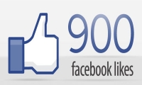 900 polubień na Facebooku