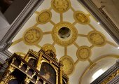 Sklepienie kaplicy Kochanowskich po renowacji - 15.10.2020