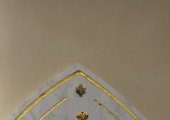 Montaż tablicy ku czci św. Jana Pawła II - 6.10.2020