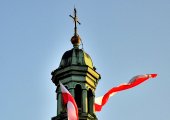 "Biało-czerwona" wieża - 11.11.2018